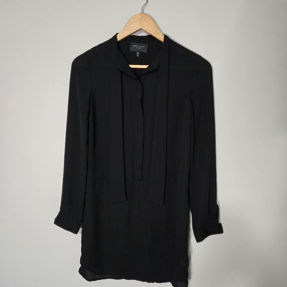 Romeo and Juliet Couture black xs shear shirt dress, Summer - Picture 1 of 13
